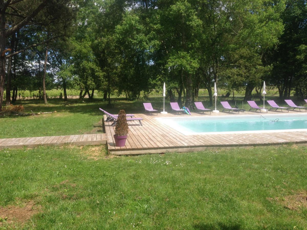Bed and Breakfast Domaine De Giron Moulis-en-Medoc Екстер'єр фото